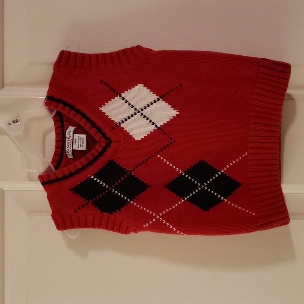 Kitestrings Argyle Sweater Vest